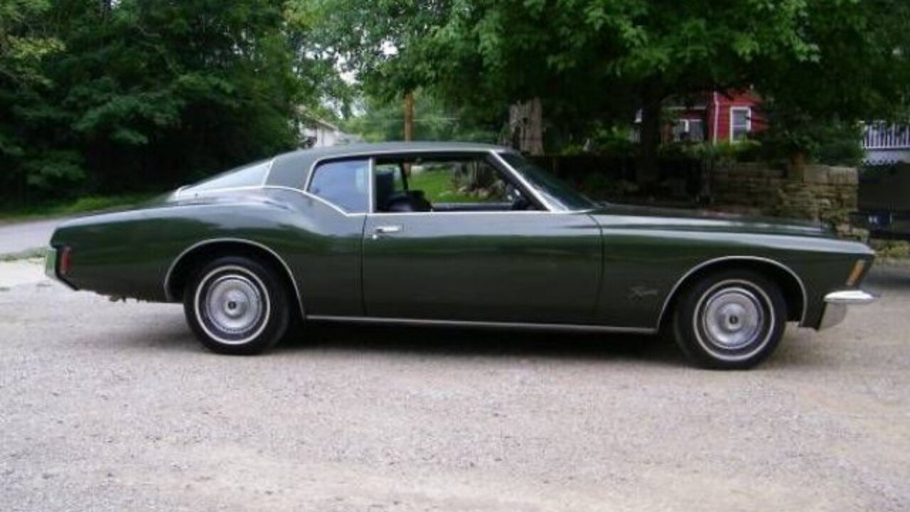 buick riviera 1971 vintage red