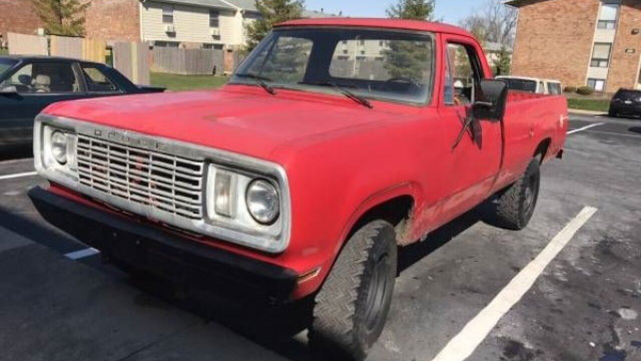 1977 dodge D/W Truck for sale near Cadillac, Michigan 49601 - Classics ...