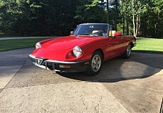 Alfa Romeo Spider Classics For Sale Classics On Autotrader