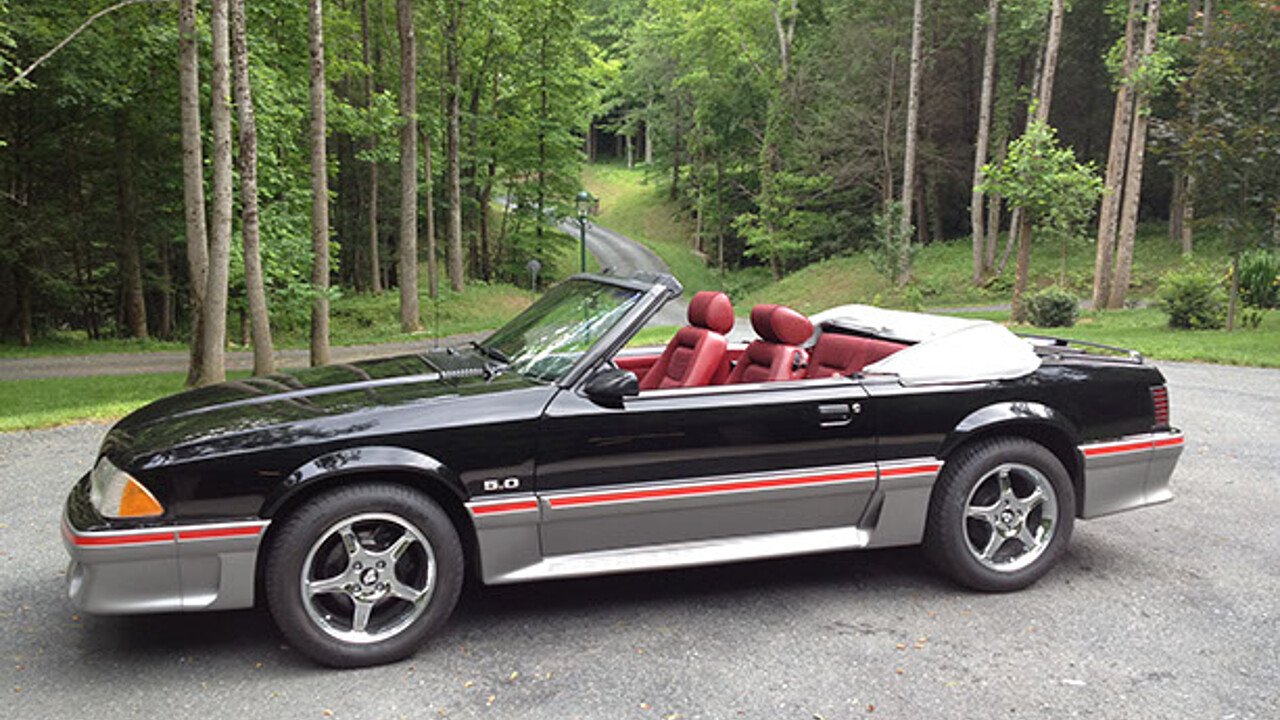 1987 Ford Mustang GT Convertible for sale near Lenoir ...