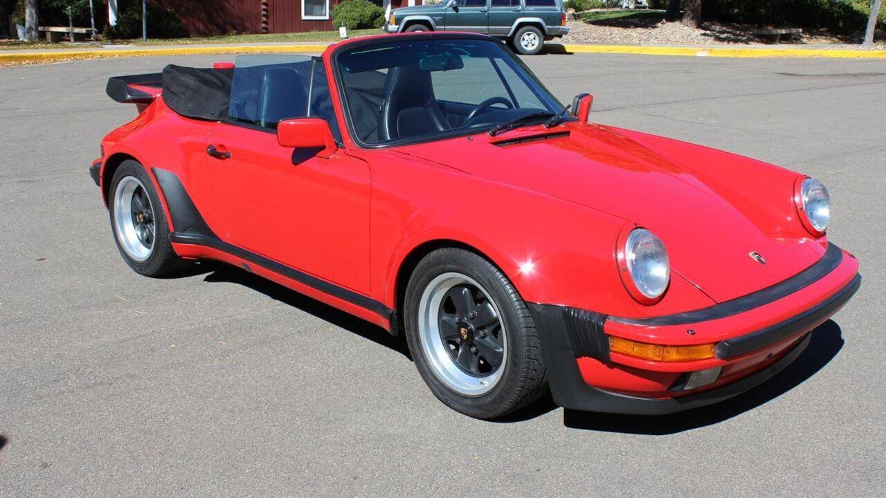 1988 porsche 911 turbo cabriolet