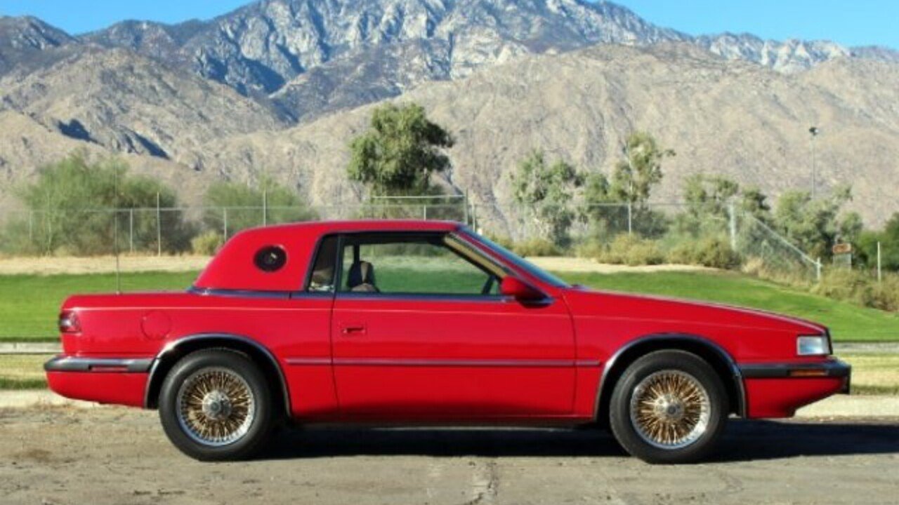 1989 Chrysler TC by Maserati for sale near Palm Springs, California ...