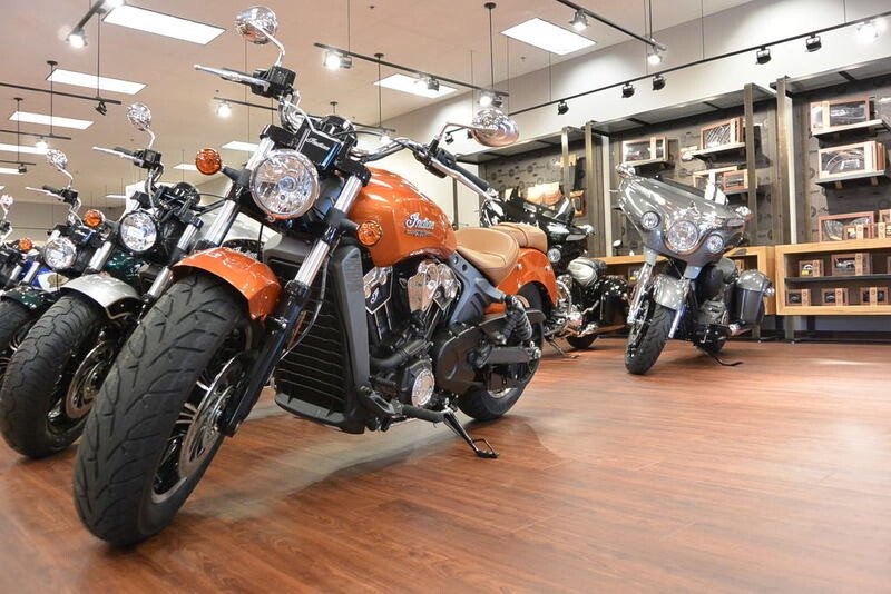 indian scout in sunblaze orange